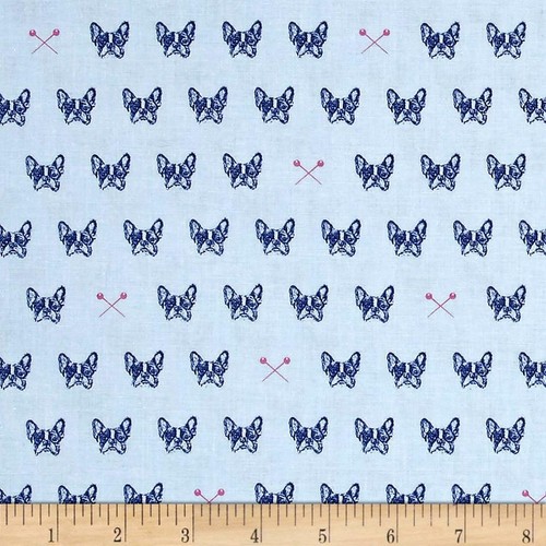Fat quarter blue carolina - fat,