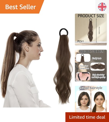 Real human hair ponytail - real,