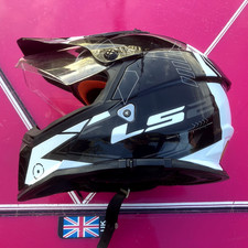 LS2 motocross crash helmet XL