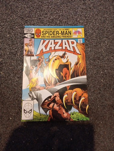 Kazar comic marvel rare - comic,