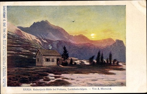 Artist postcard hlavacek - postcard, hlavacek,