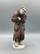 Lomonosov Imperial Porcelain Figurine - Plyushkin - Dead Souls By Nickolai Gogol