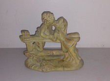 Plaster Figure Boy Girl