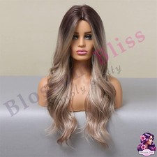 Ombre Brown Blonde 24" Wig