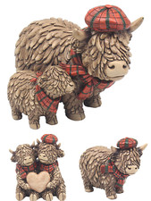 Hughie Highland Cows Tartan