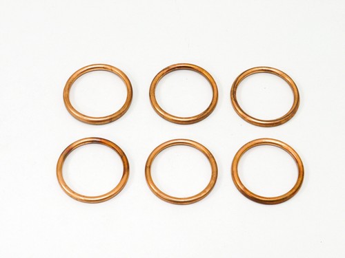 Exhaust copper gaskets for - 6x,