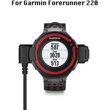 For Garmin Forerunner 220 USB Charging Cable Lead Clip Replacement Charger Dock
