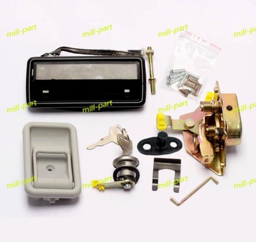 Excavator parts cab door lock - cab,