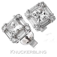 Diamond Earrings for Pierced