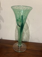 Vintage George Elliott Bewdley Art Wine Glass - Etched Signature To Base