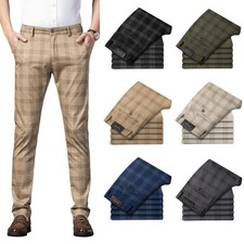 Mens Golf Trousers Casual Slim