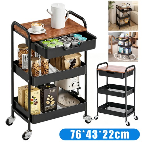Mobile cart tier kitchen - cart, 3