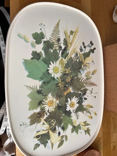 Vintage serving tray - vintage,