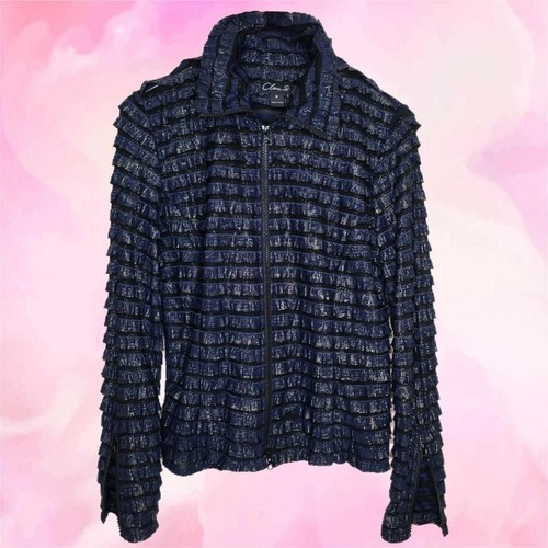 Clara ruffled metallic - s.,