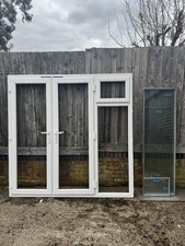 Upvc French Door Patio White