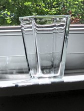 Heavy Clear Glass Vase /Flower