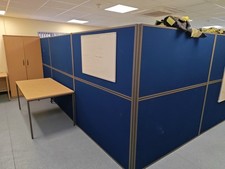 Modular Wall System - Office Divider Panels x6