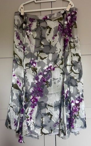 Elvi silk blend skirt - elvi,