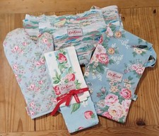Cath Kidston Kitchen Bundle 2 Aprons Oven Glove & New Tea Towel 4 Items Inc 