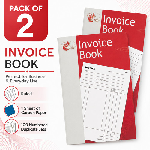 Duplicate invoice book 100 - duplicate,