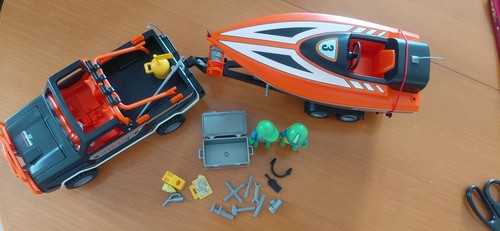 Playmobil 3399 jeep trailer - playmobil,