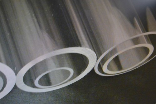 Clear acrylic perspex tube - clear,