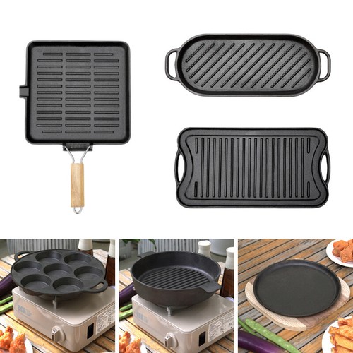 Cast iron frying enamel pan - frying,