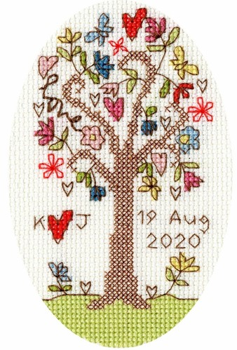 Sweet tree greetings card - sweet,