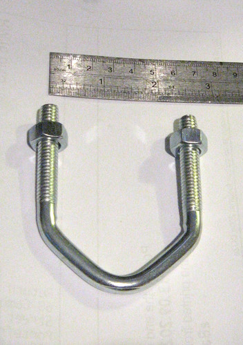 Heavy duty bolt u - u, for