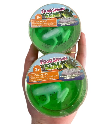 Two pots frog - two, spawn