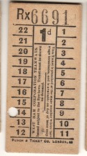 Bus / Tram ticket West Ham