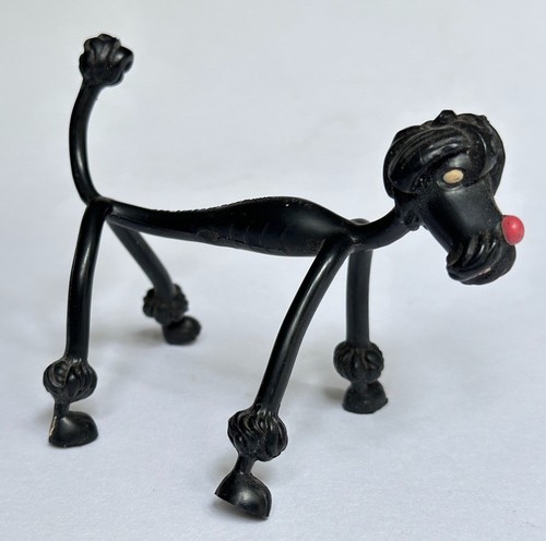 Poodle figure vintage german - figure:,