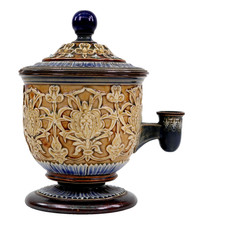 Doulton lambeth inkwell - lambeth,