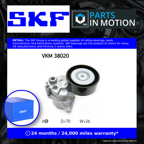 Aux belt tensioner - tensioner, fits