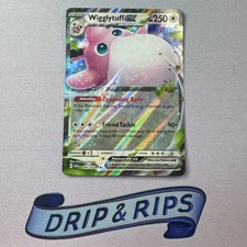 Wigglytuff ex 040/165 Pokemon 151 Holo Double Rare Trading Card Near Mint