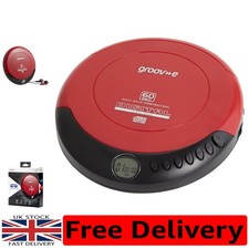Red Retro CD Player -
