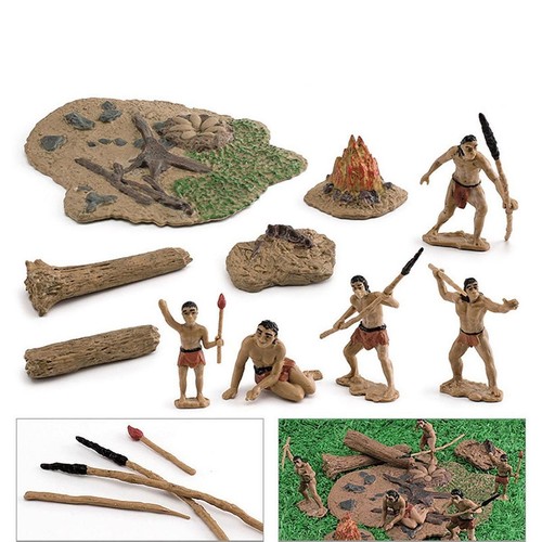 Primitive people statue - primitive, micro
