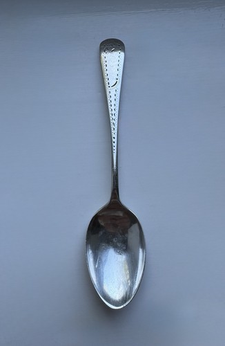Sterling silver spoon - silver, –