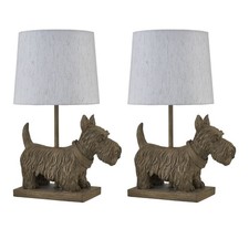 Set of 2 Scottie Dog Table