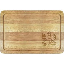 'Man Playing Lawn Bowls' Wooden Boards (WB054252)