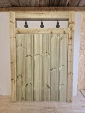 Wooden Garden Gate Pedestrian