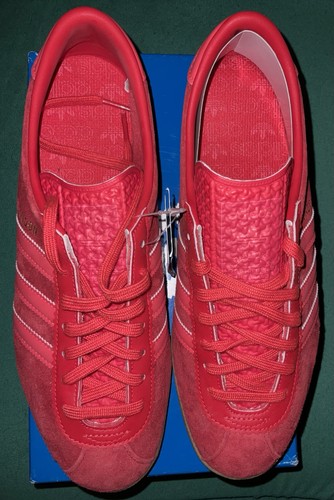 Adidas london poppy - red, 9.5