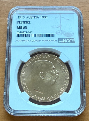 Austria 1915 gold - 1915,