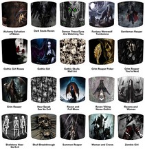 Haunting Dark Gothic Supernatural Lampshades Gothic Wallpaper Gothic Bedding Set