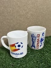 World Cup Espana 82 Mug Spain 82 Mug Bundle Set Of 2 Naranjito Vintage 1982