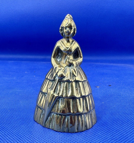 Brass lady bell 1 - brass,