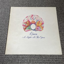 Queen – A Night At The Opera Vinyl Record FIRST UK Press 1975 Bohemian Rhapsody