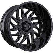 22x12 Gloss Black Wheel TIS