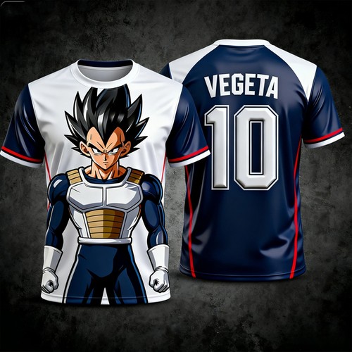 Dragon ball vegeta shirt - vegeta, t-shirt