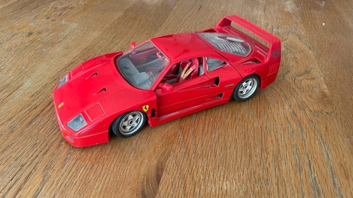 Burago 1987 ferrari f40 red - f40,